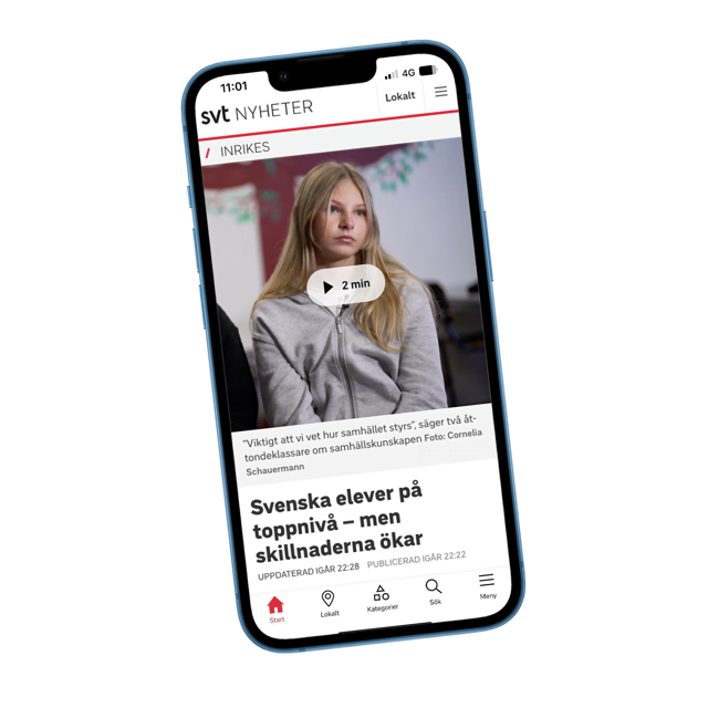 Telefonbild på Vittra Frösunda nyhet