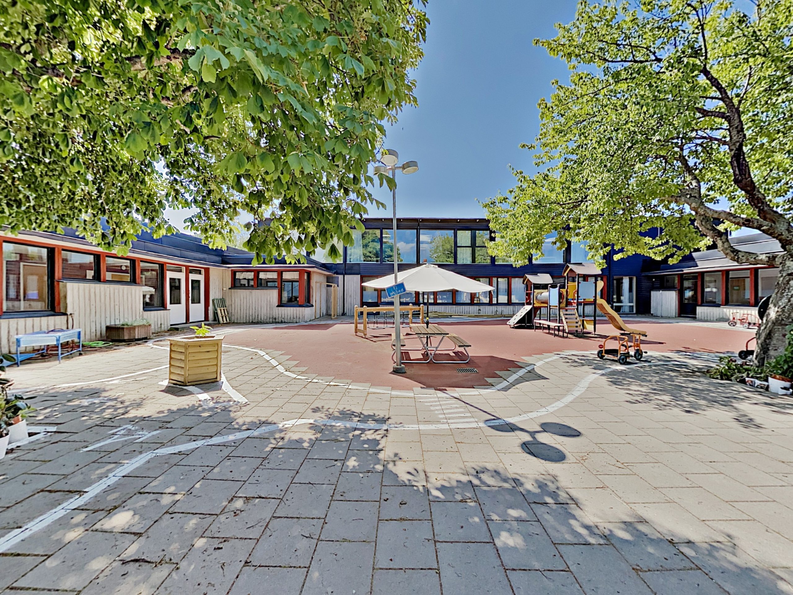 Skolgården på Vittra Jakobsberg