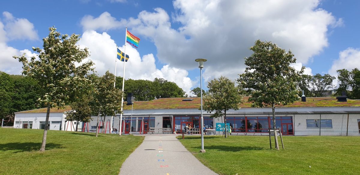 Bild på skolan.