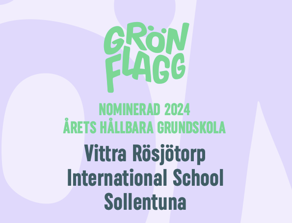 Vittra Rösjötorp är nominerade till årets hållbara förskola