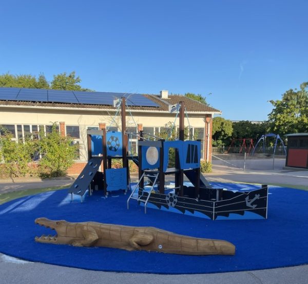 förskolegården på Vitta Adolfsberg