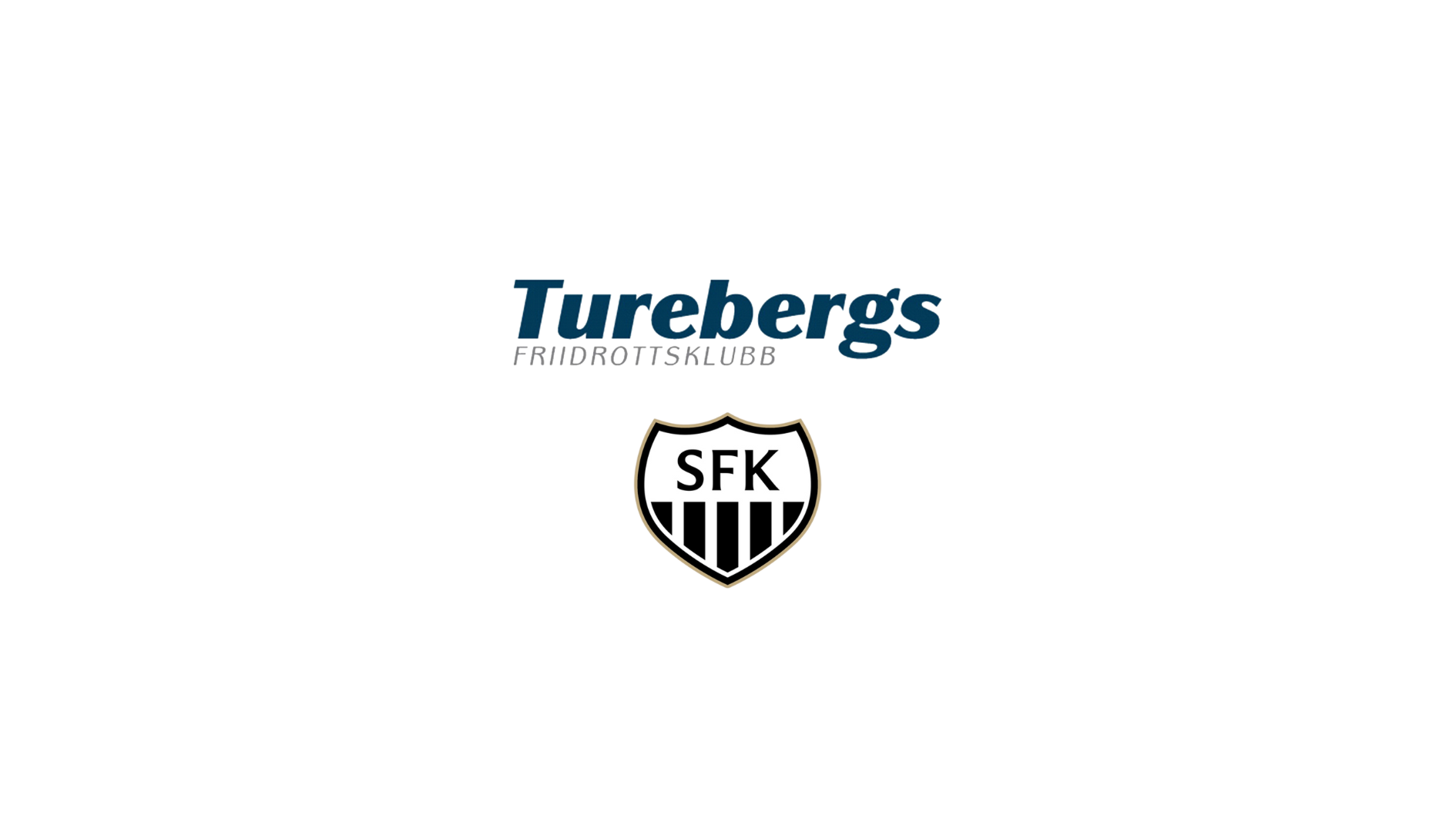Turebergs friidrottsförenings logga och Sollentuna fotbollsklubbs logga.